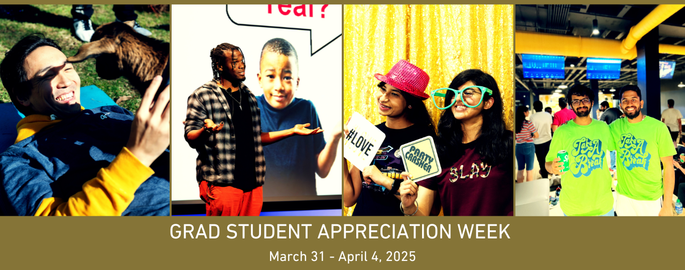 Grad Student Appreciation Week Banner