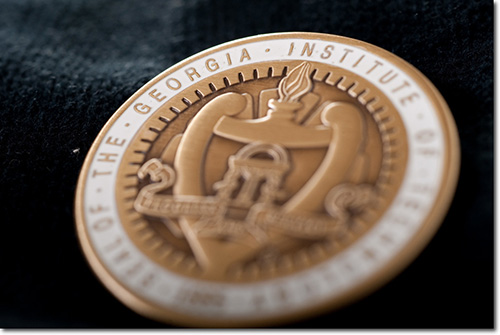 President's commemorative coin of Georgia Tech seal